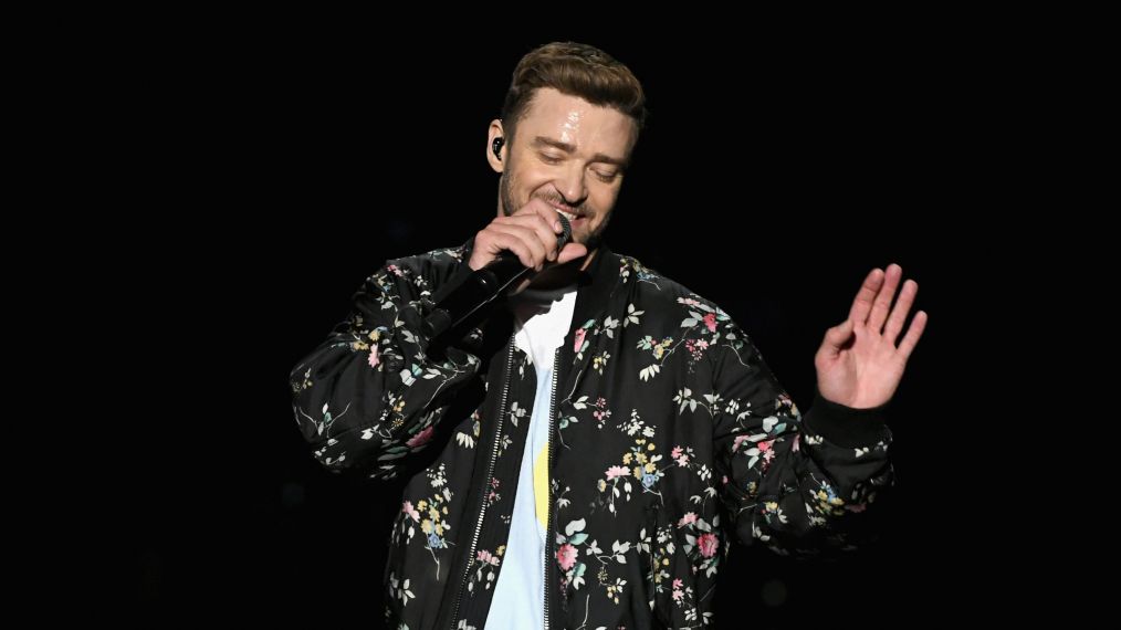 Justin Timberlake at the 2018 iHeartRadio Music Festival