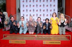 'The Big Bang Theory' Cast Honored With Historic Handprint Ceremony (PHOTOS)