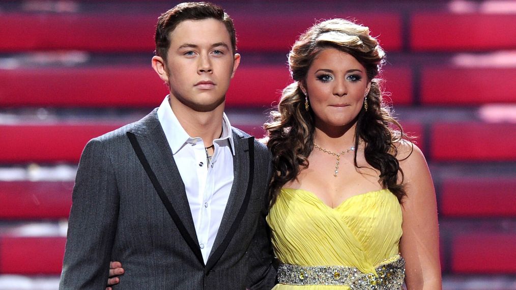 Scotty McCreery and Lauren Alaina on 