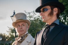 Michael Sheen and David Tennant in 'Good Omens'