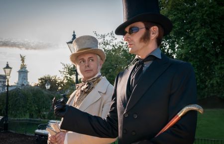 Michael Sheen and David Tennant in 'Good Omens'