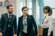 Line of Duty - Martin Compston as DS Steve Arnott, Vicky McClure as DI Kate Fleming, Taj Atwal as Tatleen