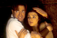 Brendan Fraser and Rachel Weisz in The Mummy Returns