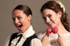 Alicia Vikander and Lily James - The Red Nose Day Special - Season 5