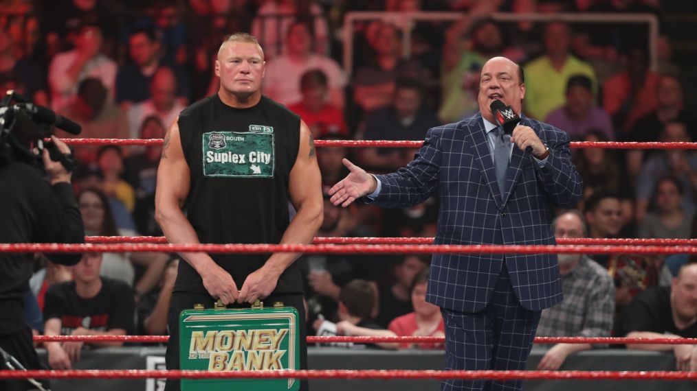 Brock Lesnar and Paul Heyman