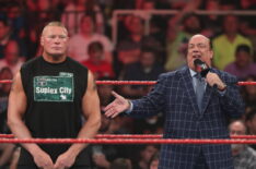 Brock Lesnar and Paul Heyman