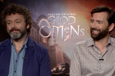 'Good Omens' David Tennant & Michael Sheen Tease the 'Bonkers' Series (VIDEO)