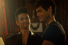 Shadowhunters - Harry Shum Jr and Matthew Daddario