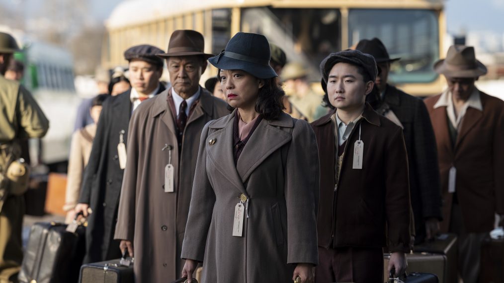 James Saito as Wilson Yoshida, Naoko Mori as Asako Nakayama, Alex Shimizu as Toshiro Furuya - The Terror - Season 2, Episode 2