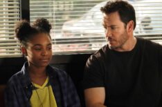 Saniyya Sidney and Mark-Paul Gosselaar in The Passage