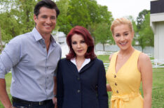 Wes Brown, Priscilla Presley, and Kellie Pickler in Wedding At Graceland