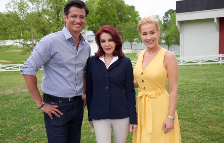 Wes Brown, Priscilla Presley, and Kellie Pickler in Wedding At Graceland