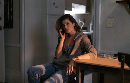 Stana Katic on the phone in Absentia - Season 2