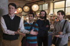 Zach Woods, Kumail Nanjiani, Martin Starr, Thomas Middleditch in Silicon Valley - Season 5