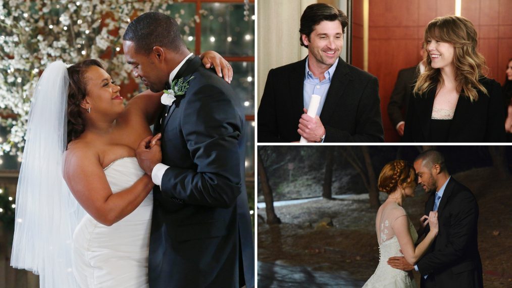 Ranking The Grey S Anatomy Weddings By Drama Level Photos Tv