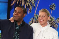 Kenan Thompson and Ellen DeGeneres