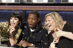 Constance Zimmer, Michael Che, Sheryl Underwood on Match Game