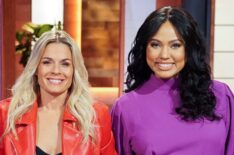 Cat Cora and Ayesha Curry in Family Food Fight