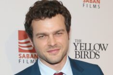 Alden Ehrenreich attends 'The Yellow Birds' premiere