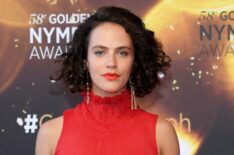 Jessica Brown Findlay attends the closing ceremony and Golden Nymph awards