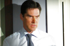 Agent Hotchner (Thomas Gibson) battles the Reaper in an effort to save his family, on Criminal Minds