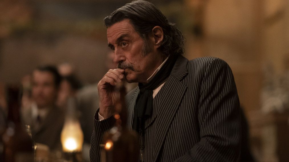 Ian McShane in Deadwood