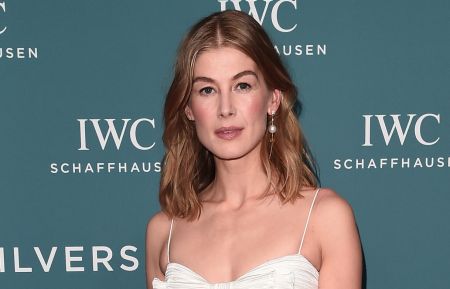 Rosamund Pike attends IWC Schaffhausen at SIHH 2019