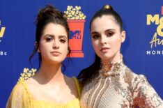 Laura Marano and Vanessa Marano attend the 2019 MTV Movie and TV Awards