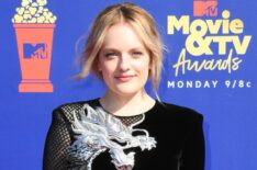 Elisabeth Moss attends the 2019 MTV Movie and TV Awards