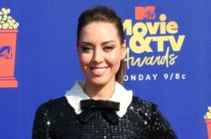 Aubrey Plaza attends the 2019 MTV Movie and TV Awards