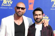 Dave Bautista and Kumail Nanjiani attend the 2019 MTV Movie and TV Awards