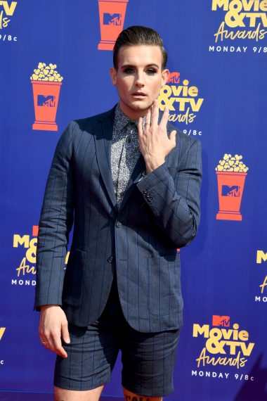 Nico Tortorella attends the 2019 MTV Movie and TV Awards