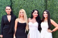 Jersey Shore's JWoww, Lauren Sorrentino, Angelina Pivarnick, and Deena Nicole Cortese attend the 2019 MTV Movie And TV Awards
