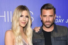 Ashley and Jason Wahler attend the premiere Of MTV's 'The Hills: New Beginnings'