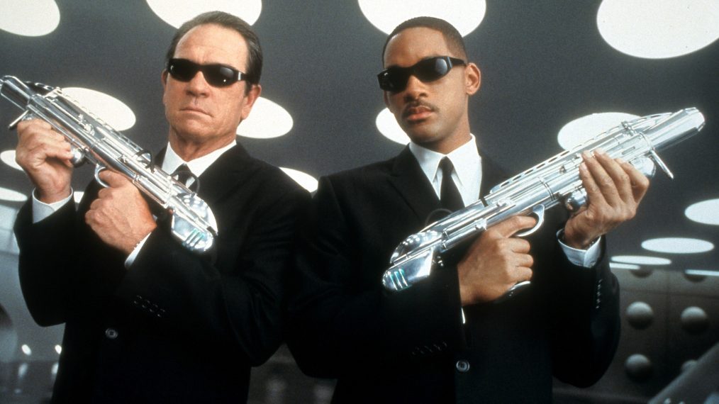 Tommy Lee Jones and Will Smith in 'Men In Black II'