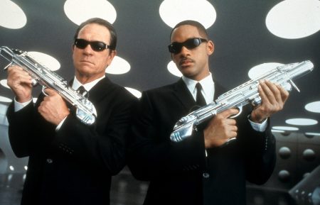 Tommy Lee Jones and Will Smith in 'Men In Black II'