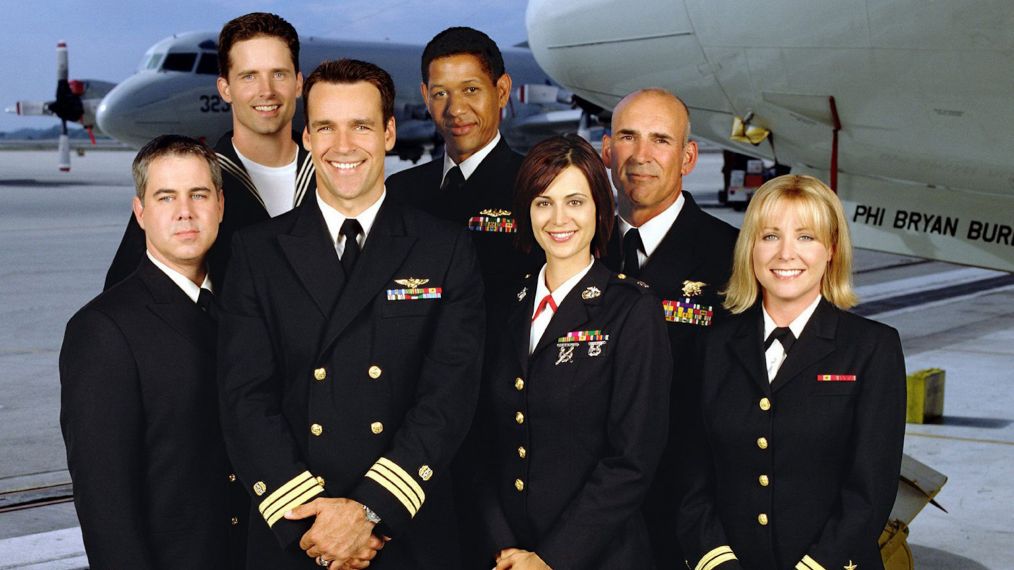 Promotional Portrait Of Cast Of 'Jag'