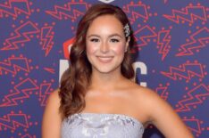 Hayley Orrantia attends the 2019 CMT Music Awards