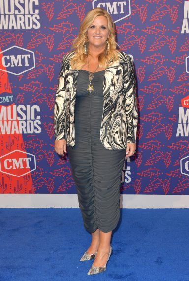 Trisha Yearwood attends the 2019 CMT Music Awards