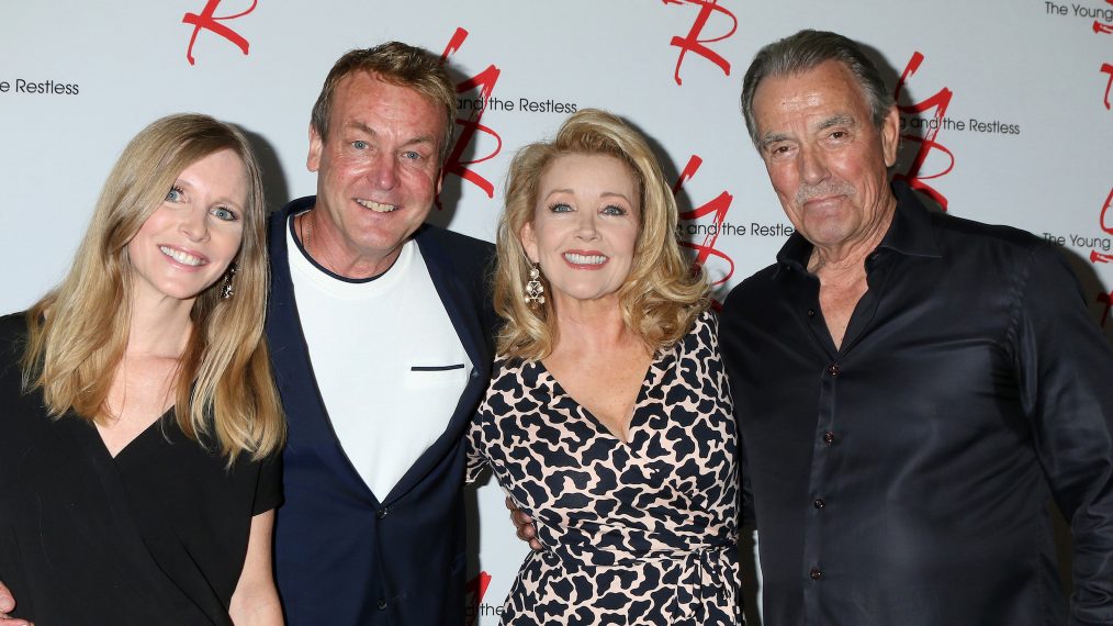 Young and The Restless Fan Club Luncheon - Lauralee Bell (Christine), Doug Davidson (Paul), Melody Thomas Scott (Nikki), and Eric Braeden (Victor)