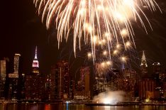 Derek Hough & Ciara Co-Host NBC's 'Macy's 4th of July Fireworks Spectacular'