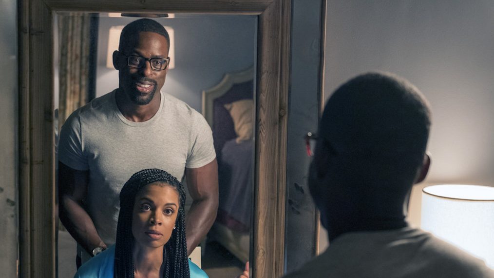 Sterling K. Brown as Randall Pearson, Susan Kelechi Watson as Beth Pearson in This Is Us - Season 3
