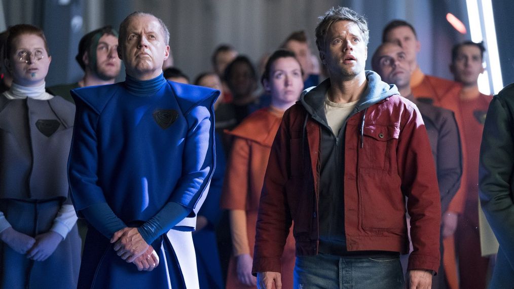 Shaun Sipos as Adam Strange in Krypton - Season 2