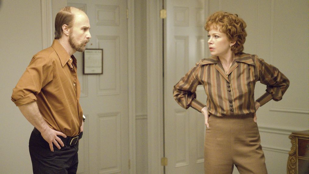 Sam Rockwell as Bob Fosse, Michelle Williams as Gwen Verdon in Fosse/Verdon