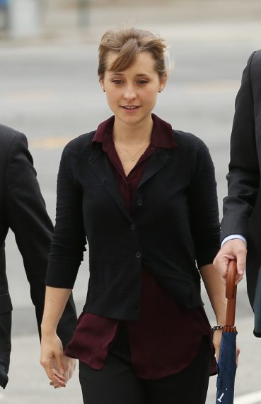 Allison Mack attends court over sex trafficking charges