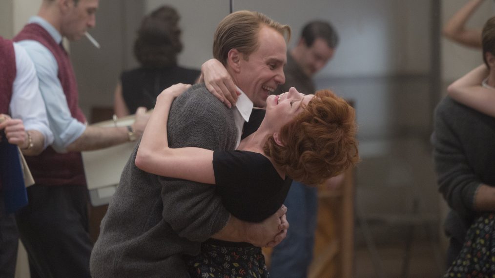 Sam Rockwell as Bob Fosse, Michelle Williams as Gwen Verdon in Fosse/Verdon