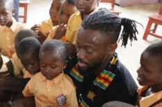 Kofi Kingston in Ghana