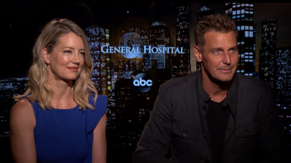 'General Hospital': Ingo Rademacher & Cynthia Watros on What's Next for Jax and Nina (VIDEO)