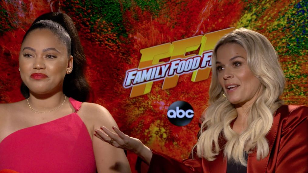 'Family Food Fight's Ayesha Curry & Cat Cora Tease Friendly Competition (VIDEO)