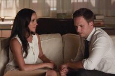 Suits - Season 7 - Meghan Markle and Patrick Adams